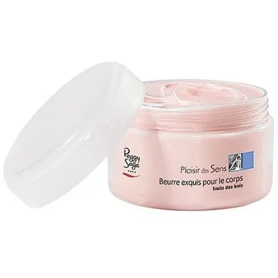 Peggy Sage Plaisir des Sens, Exquise Body Butter (Nawilżające masło do ciała o zapachu owoców leśnych)