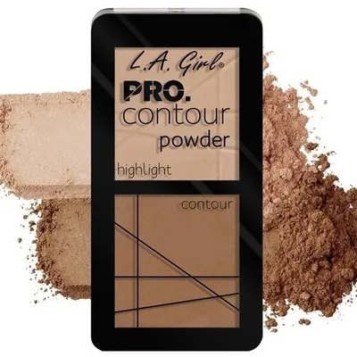 L.A. Girl PRO, Contour, Powder (Pudrowy zestaw do konturowania)