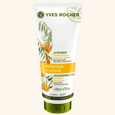 Yves Rocher Nutrition, Lait Relipidant peaux Tres Seches (Nawilżająco - natłuszczające mleczko do ciała)