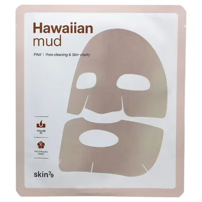 SKIN79 Hawaiian Mud, Pink Pore Cleansing & Skin Vitality (Maska w płacie)