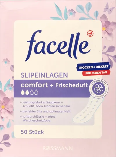 Facelle Slipeinlagen Normal [Comfort] mit Frischeduft (Wkładki higieniczne zapachowe)