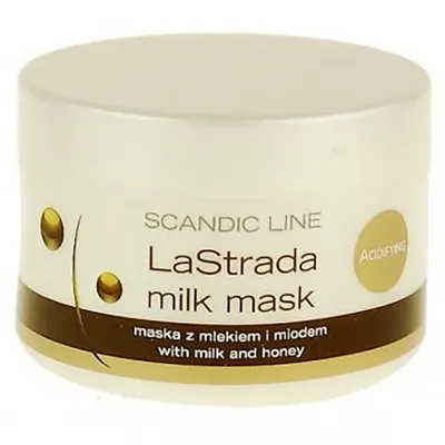 Profis Cosmetics Scandic Plus, LaStrada Milk Mask (Maska z mlekiem i miodem)