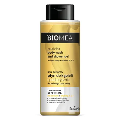 Biomea Ultra odżywczy płyn do kąpieli i pod prysznic
