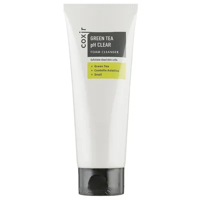 Coxir Green Tea pH Clear Foam Cleanser (Pianka do twarzy)