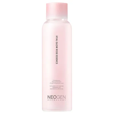 Neogen Dermalogy, Hyal Glow Rose Essence (Nawilżająca esencja do skóry suchej)