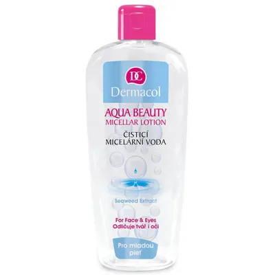 Dermacol Aqua Beauty, Micellar Lotion (Oczyszczająca woda micelarna)