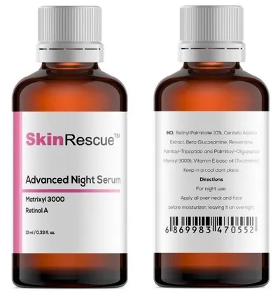 Skin Rescue Advanced Night Serum (Serum na noc z peptydami i retinolem)