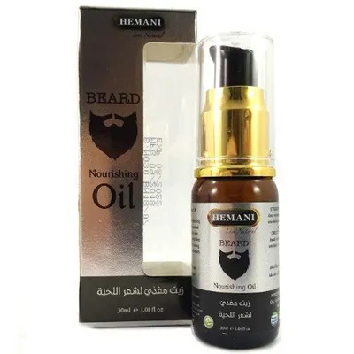 Hemani Oh Mah Beard, Beard Nourishing Oil (Odżywczy olejek do brody)