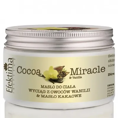 Efektima Cocoa Miracle & Vanillia, Masło do ciała