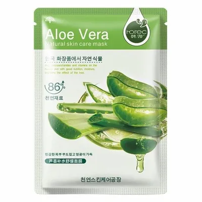 Rorec Natural Skin Care Mask Aloe Vera (Maska w płacie `Aloes`)
