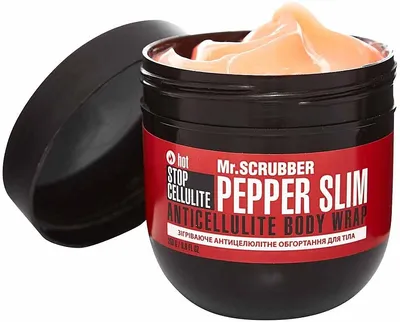 Mr. Scrubber Hot Stop Cellulite Pepper Slim Anticellulite Body Wrap (Rozgrzewający antycellulitowy okład na ciało)