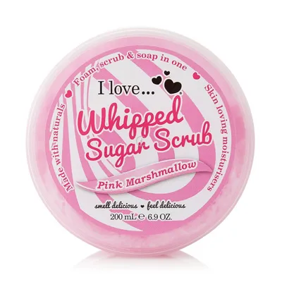 I Love... Cosmetics I Love..., Pink Marshmalow, Whipped Sugar Scrub (Peeling do ciała)