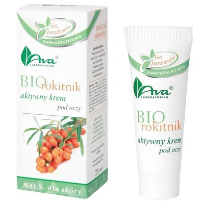 Laboratorium Kosmetyczne AVA Bio Rokitnik, Aktywny krem pod oczy