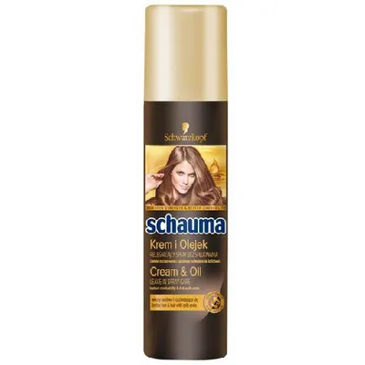 Schwarzkopf Schauma Krem i Olejek, Odżywka w sprayu regeneracyjna do włosów łamliwych i rozdwajających się