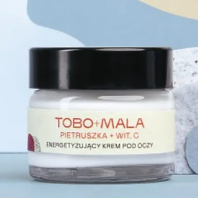 Tobo + Mala Energetyzujący krem pod oczy `Pietruszka + witamina C`