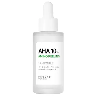 Some by MI AHA 10% Amino Peeling Ampoule (Peeling do twarzy z kwasem AHA 10%)