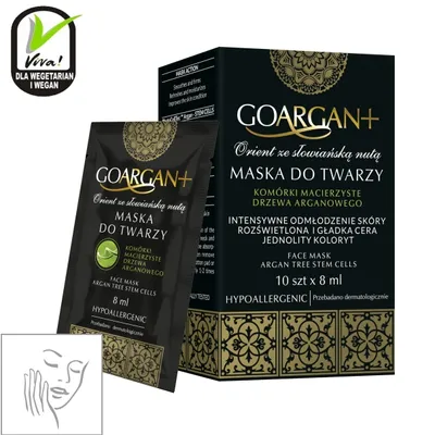 Go Argan+ Maska do twarzy `Komórki Macierzyste drzewa arganowego`