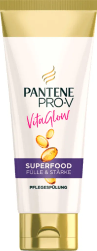 Pantene Pro V, Vita Glow Superfood,  Full & Strong Conditioner (Odżywka do włosów słabych i cienkich)