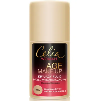 Celia Woman, Age Make up, Kryjący fluid przeciwzmarszczkowy