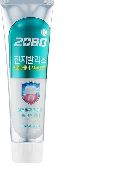 Aekyoung 2080, Ginkgo Biloba Herbal MInt Toothpaste (Pasta do zębów z miłorzębem)