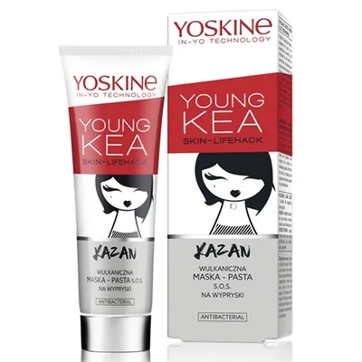 Yoskine Young Kea Skin Life-hack, Wulkaniczna maska – pasta S.O.S. na wypryski