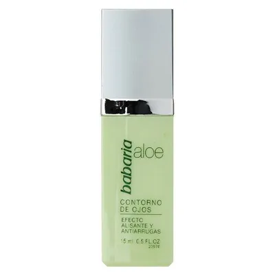 Babaria Natural Cosmetics Aloe Vera, Contorno de Ojos Effecto Alisante y Antiarrugas (Liftingujący krem pod oczy z wyciągiem z aloesu)