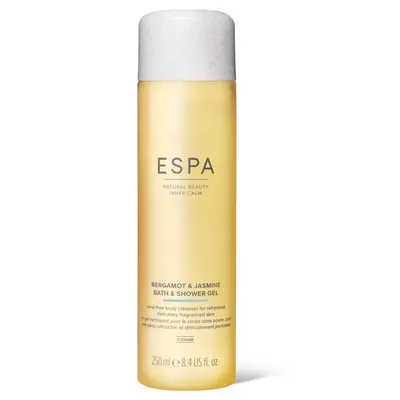 Espa Bergamot and Jasmine Bath and Shower Gel (Żel pod prysznic i do kąpieli Bergamotka i jaśmin)