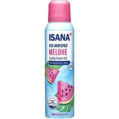 Isana Deo-Bodyspray Melone (Dezodorant  w sprayu `Arbuz`)