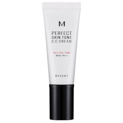 Missha M Perfect, Skin Tone C.C Cream SPF 30 (Delikatny krem CC)