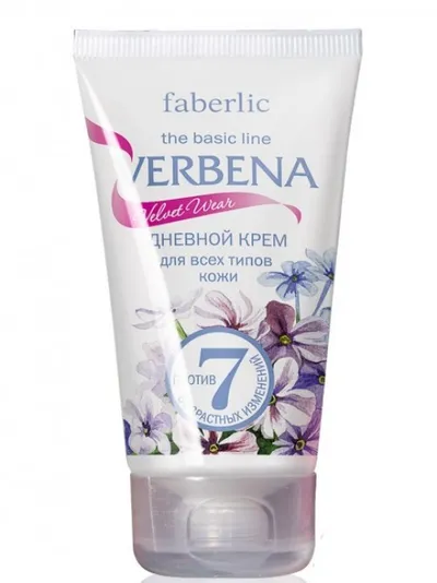 Faberlic Verbena Velvet Wear, Odmładzający krem na dzień