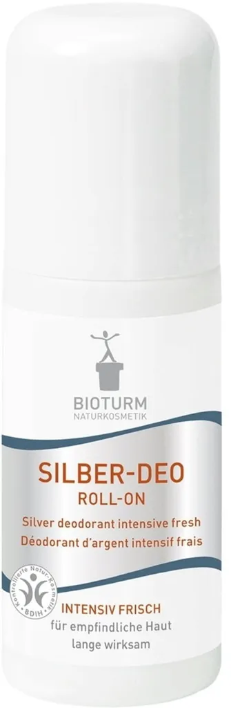 Bioturm Silber-Deo Roll-on Intinsiv Fresh (Dezodorant w kulce ze srebrem koloidalnym)