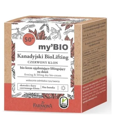 my'Bio Bio - krem ujędrniająco - liftingujący na dzień 50+ `Kanadyjski biolifting`