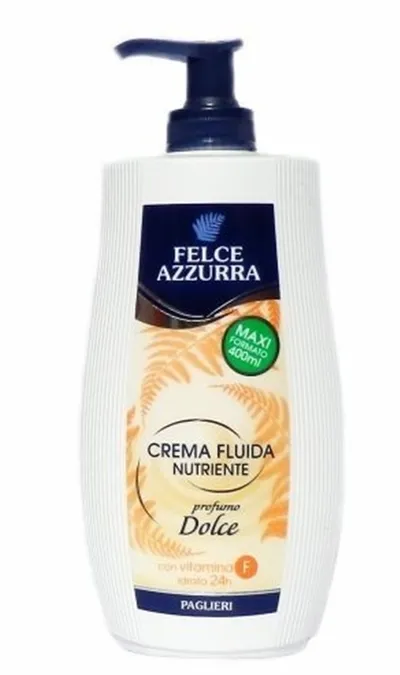 Felce Azzurra Dolce, Crema Fluida Nutriente (Balsam do ciała z witaminą F)