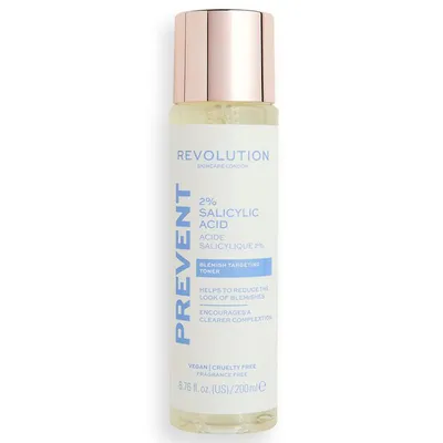 Revolution Skincare Prevent, 2% Salicylic Acid Toner (Tonik z 2% kwasem salicylowym)