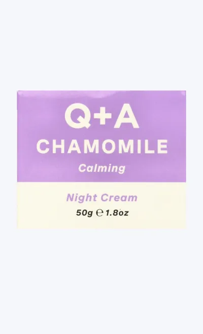 Q+A Chamomile Calming Night Cream (Krem do twarzy z rumiankiem)