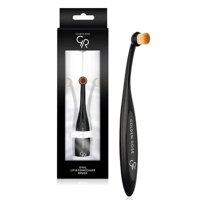 Golden Rose Oval Lip & Concealer Brush (Owalny pędzelek do ust i korektora)