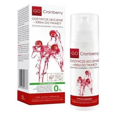 Go Cranberry Krem do twarzy 'Odżywcze ukojenie'