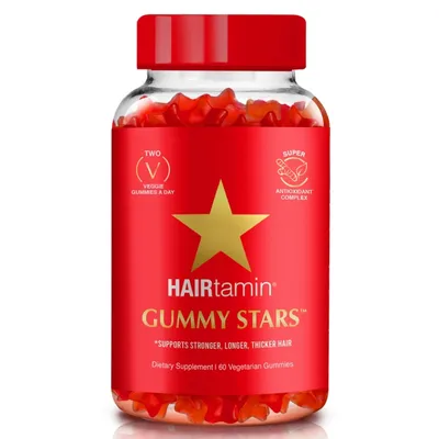 HAIRtamin Gummy Stars Supplement (Suplement diety na włosy w żelkach)