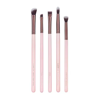 Luxie Rose Gold Eye Essential Brush Set (Zestaw pędzelków do makijażu oczu)