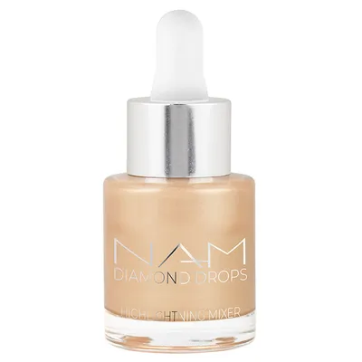 Nam Professional by Wibo Diamond Drops Mixer (Płynny rozświetlacz do twarzy)