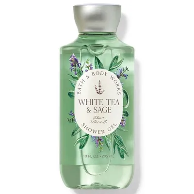 Bath & Body Works White Tea & Sage Shower Gel (Żel pod prysznic)