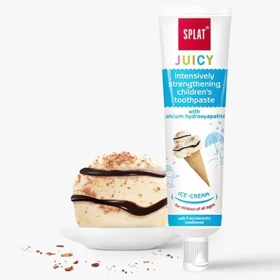 Splat Juicy Intensively Strengthening Children's Toothpaste Ice-cream (Pasta do zębów)