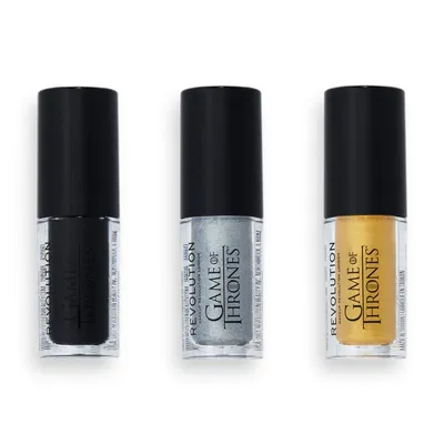 Revolution Beauty (Makeup Revolution) Makeup Revolution x Game of Thrones, Shadow Bomb Set Liquid Eyeshadows (Zestaw płynnych cieni do powiek)