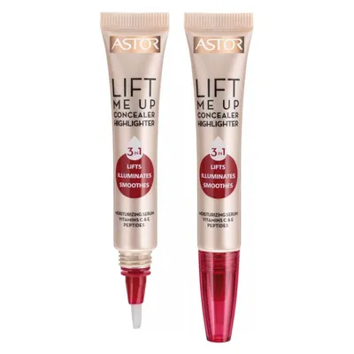 Astor Lift Me Up, 3 in 1 Concealer Highlighter (Rozświetlający korektor pod oczy)