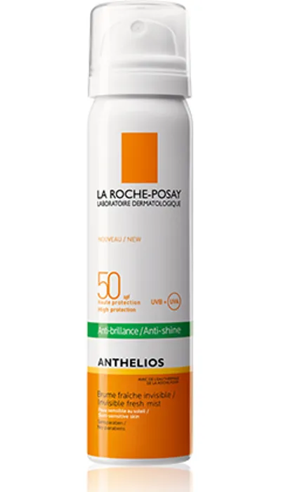 La Roche-Posay Anthelios XL, Anti-brillance, Brume Fraiche Invisible [Invisible Fresh Mist]  SPF 50 (Lekka niewodoczna mgiełka do twarzy)