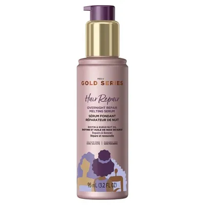 Pantene Pro-V, Gold Series,  Hair Repair Overnight Repair Melting Serum (Nawilżająco - naprawcze serum do włosów z biotyną)
