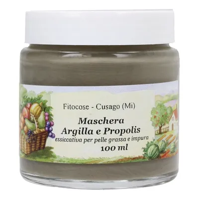 Fitocose Maschera all'Argilla e Propolis (Maska do twarzy `Glinka i propolis`)