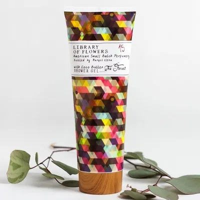 Library Of Flowers The Forest, Shower Gel with Coco Butter No. 15 (Żel pod prysznic)