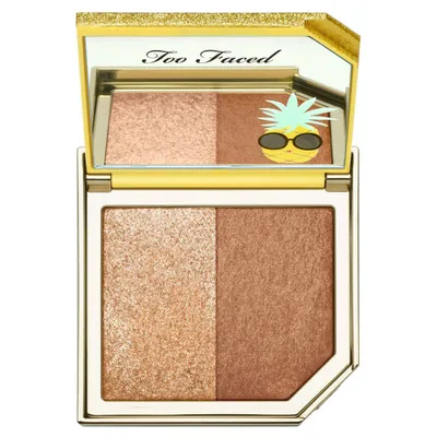 Too Faced Pineapple Paradise Bronzing Powder & Highlighter (Rozświetlający puder brązujący)