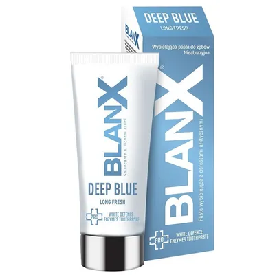BlanX Deep Blue, Wybielajaca pasta nieabrazyjna